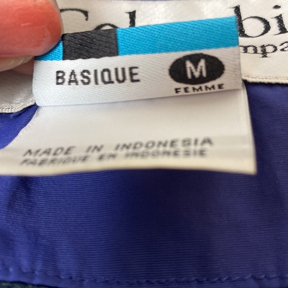 COLUMBIA Woman’s Interchange Jacket Blue / Charcoal size M - Picture 14 of 16